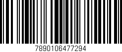 Código de barras (EAN, GTIN, SKU, ISBN): '7890106477294'