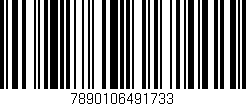 Código de barras (EAN, GTIN, SKU, ISBN): '7890106491733'