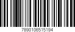 Código de barras (EAN, GTIN, SKU, ISBN): '7890106515194'