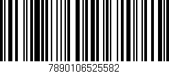 Código de barras (EAN, GTIN, SKU, ISBN): '7890106525582'