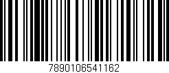 Código de barras (EAN, GTIN, SKU, ISBN): '7890106541162'