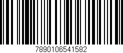 Código de barras (EAN, GTIN, SKU, ISBN): '7890106541582'