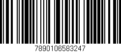 Código de barras (EAN, GTIN, SKU, ISBN): '7890106583247'