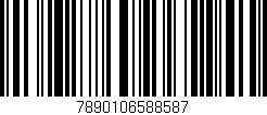 Código de barras (EAN, GTIN, SKU, ISBN): '7890106588587'