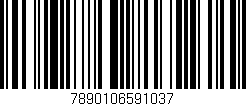Código de barras (EAN, GTIN, SKU, ISBN): '7890106591037'