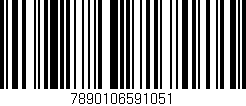 Código de barras (EAN, GTIN, SKU, ISBN): '7890106591051'