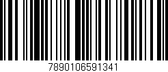 Código de barras (EAN, GTIN, SKU, ISBN): '7890106591341'