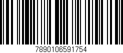 Código de barras (EAN, GTIN, SKU, ISBN): '7890106591754'