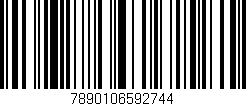 Código de barras (EAN, GTIN, SKU, ISBN): '7890106592744'
