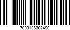 Código de barras (EAN, GTIN, SKU, ISBN): '7890106602498'