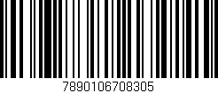 Código de barras (EAN, GTIN, SKU, ISBN): '7890106708305'