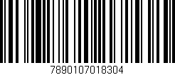 Código de barras (EAN, GTIN, SKU, ISBN): '7890107018304'