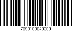 Código de barras (EAN, GTIN, SKU, ISBN): '7890108048300'