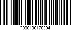 Código de barras (EAN, GTIN, SKU, ISBN): '7890108178304'