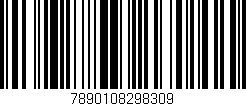 Código de barras (EAN, GTIN, SKU, ISBN): '7890108298309'