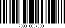 Código de barras (EAN, GTIN, SKU, ISBN): '7890108348301'
