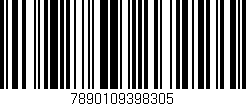 Código de barras (EAN, GTIN, SKU, ISBN): '7890109398305'