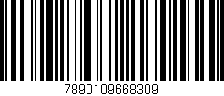 Código de barras (EAN, GTIN, SKU, ISBN): '7890109668309'
