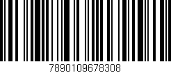 Código de barras (EAN, GTIN, SKU, ISBN): '7890109678308'