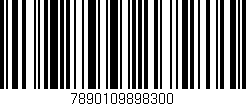 Código de barras (EAN, GTIN, SKU, ISBN): '7890109898300'