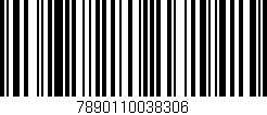 Código de barras (EAN, GTIN, SKU, ISBN): '7890110038306'