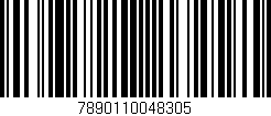 Código de barras (EAN, GTIN, SKU, ISBN): '7890110048305'