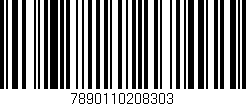 Código de barras (EAN, GTIN, SKU, ISBN): '7890110208303'