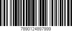 Código de barras (EAN, GTIN, SKU, ISBN): '7890124897999'