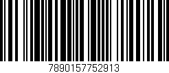Código de barras (EAN, GTIN, SKU, ISBN): '7890157752913'