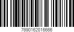 Código de barras (EAN, GTIN, SKU, ISBN): '7890162016666'