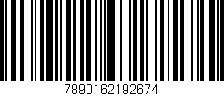 Código de barras (EAN, GTIN, SKU, ISBN): '7890162192674'