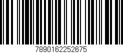 Código de barras (EAN, GTIN, SKU, ISBN): '7890162252675'