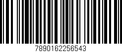 Código de barras (EAN, GTIN, SKU, ISBN): '7890162256543'