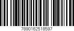 Código de barras (EAN, GTIN, SKU, ISBN): '7890162518597'