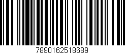 Código de barras (EAN, GTIN, SKU, ISBN): '7890162518689'
