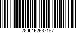 Código de barras (EAN, GTIN, SKU, ISBN): '7890162687187'