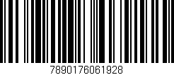 Código de barras (EAN, GTIN, SKU, ISBN): '7890176061928'