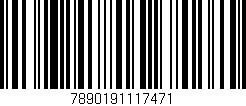 Código de barras (EAN, GTIN, SKU, ISBN): '7890191117471'