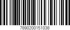 Código de barras (EAN, GTIN, SKU, ISBN): '7890200151038'