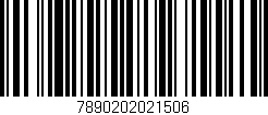 Código de barras (EAN, GTIN, SKU, ISBN): '7890202021506'