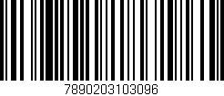 Código de barras (EAN, GTIN, SKU, ISBN): '7890203103096'