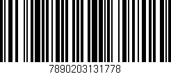 Código de barras (EAN, GTIN, SKU, ISBN): '7890203131778'