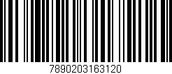 Código de barras (EAN, GTIN, SKU, ISBN): '7890203163120'
