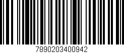 Código de barras (EAN, GTIN, SKU, ISBN): '7890203400942'