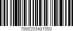 Código de barras (EAN, GTIN, SKU, ISBN): '7890203401550'