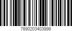 Código de barras (EAN, GTIN, SKU, ISBN): '7890203403998'