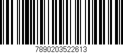 Código de barras (EAN, GTIN, SKU, ISBN): '7890203522613'