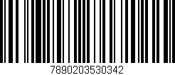 Código de barras (EAN, GTIN, SKU, ISBN): '7890203530342'