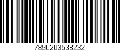 Código de barras (EAN, GTIN, SKU, ISBN): '7890203538232'
