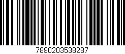 Código de barras (EAN, GTIN, SKU, ISBN): '7890203538287'